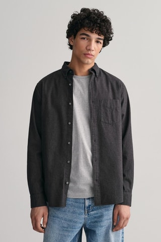 Chemise regular - Anthracite