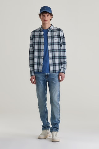 Chemise regular - Bleu