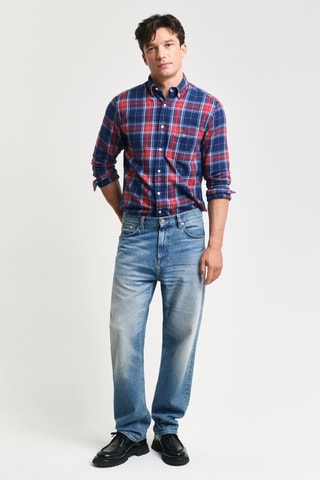 Chemise regular - Bleu