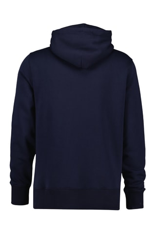 Sweat regular à capuche - Bleu marine