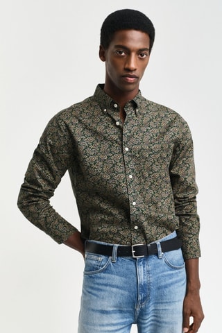 Chemise regular - Vert