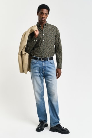 Chemise regular - Vert