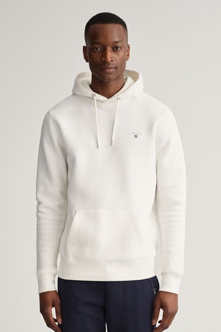 Sweat regular à capuche - Écru