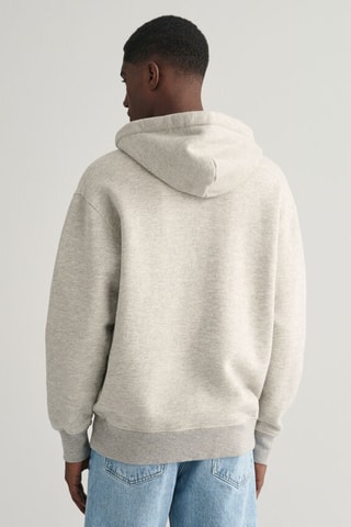 Sweat oversize à capuche - Gris