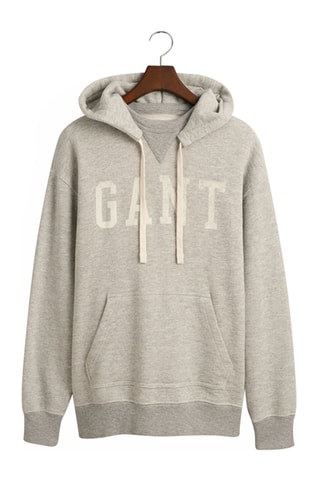 Sweat oversize à capuche - Gris