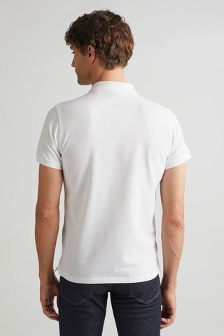 Polo regular - Blanc