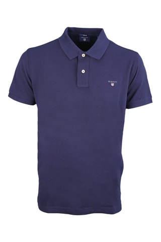 Polo regular - Bleu marine