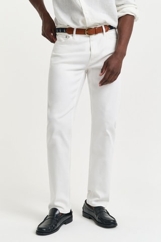 Jean regular - Blanc