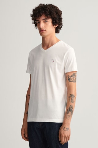T-shirt relaxed - Blanc