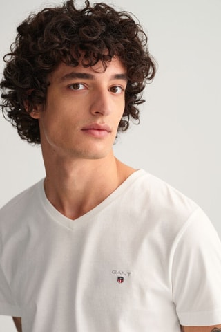 T-shirt relaxed - Blanc