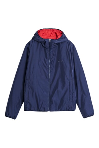 Veste réversible à capuche - Bleu marine