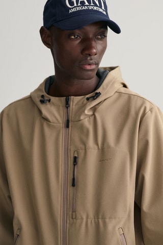 Veste regular à capuche - Taupe