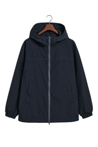 Veste relaxed à capuche - Bleu marine