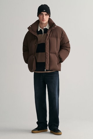 Doudoune oversize - Marron