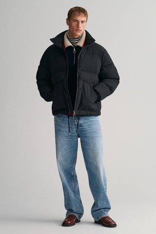 Doudoune relaxed - Noir