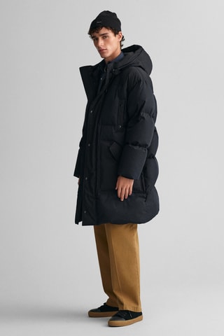 Doudoune à capuche - Noir