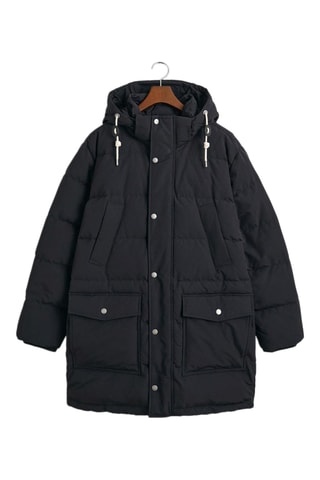 Doudoune à capuche - Noir