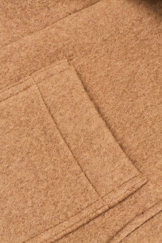 Manteau regular en laine - Beige