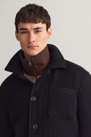 Veste en laine - Noir