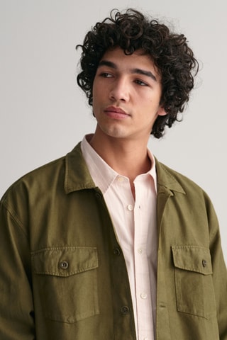 Surchemise relaxed - Vert kaki