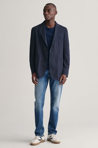 Veste slim - Bleu marine