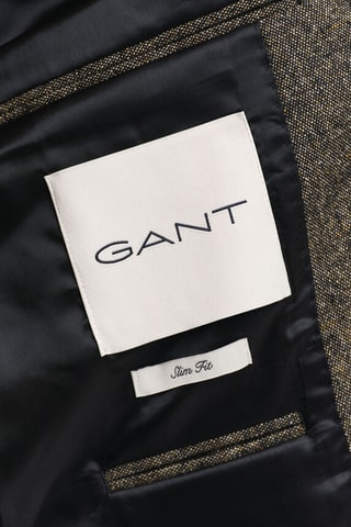 Veste de costume slim en soie - Marron