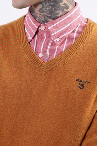 Pull en laine - Moutarde