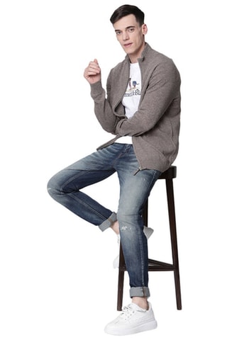 Gilet en laine - Marron