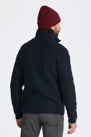 Gilet en laine - Bleu marine