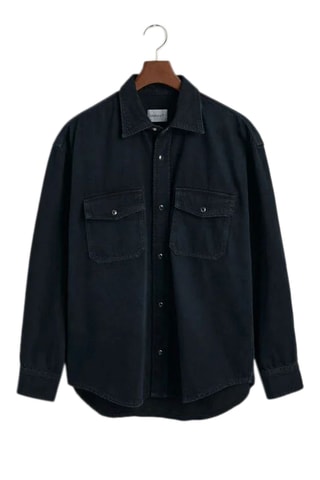 Chemise oversize - Noir