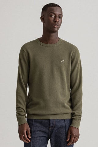 Pull regular - Vert kaki