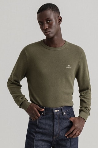 Pull regular - Vert kaki