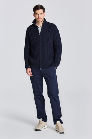 Pull en laine - Bleu marine