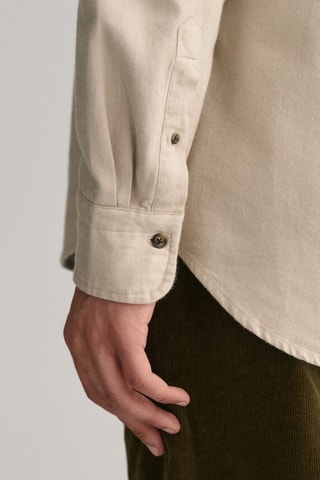 Chemise regular - Beige