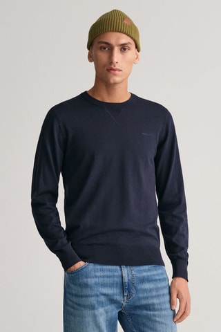 Pull slim - Bleu marine