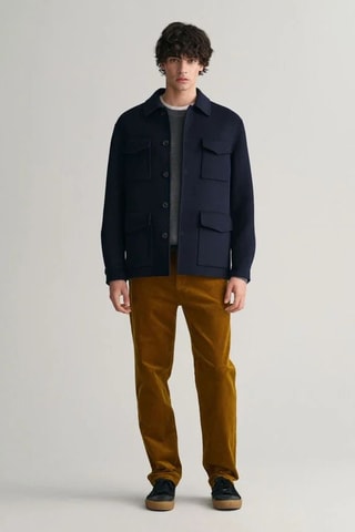 Pull regular en laine mérinos - Anthracite