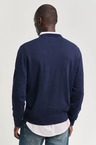 Pull regular - Bleu marine