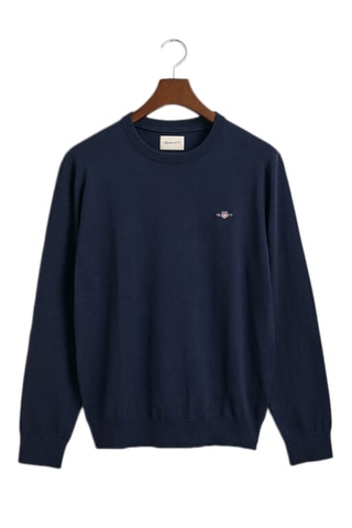 Pull regular - Bleu marine