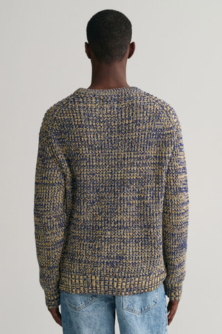 Pull relaxed en laine - Multicolore