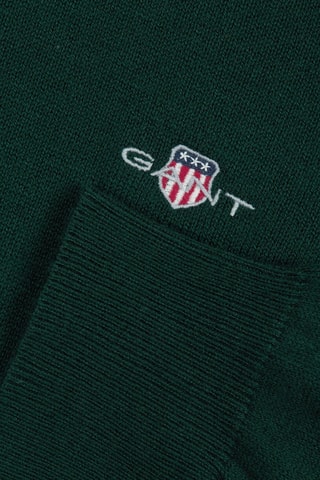 Pull regular en laine - Vert foncé