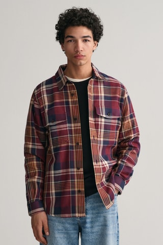 Surchemise regular - Bordeaux