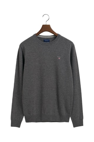 Pull regular en laine - Gris