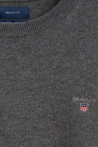 Pull regular en laine - Gris