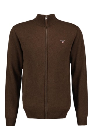 Gilet regular en laine - Marron