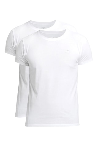 2 t-shirts regular - Blanc