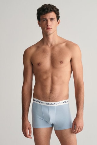 3 boxers - Bleu clair