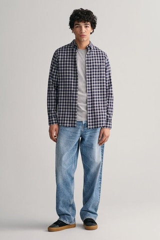 Chemise regular - Bleu