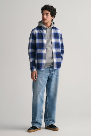 Chemise regular - Bleu