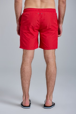 Short de bain - Rouge