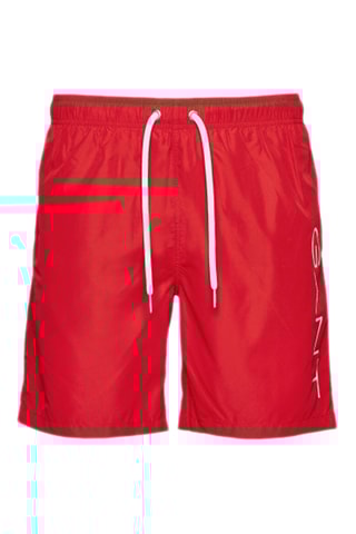 Short de bain - Rouge